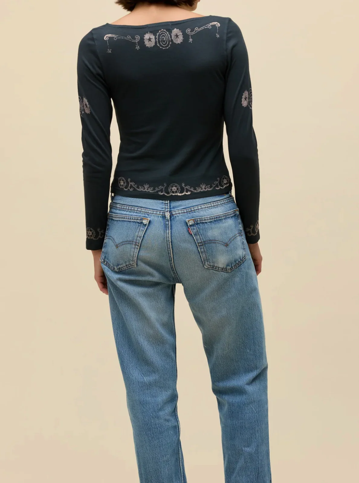 Sacred Heart Boat Neck Long Sleeve - Image 4