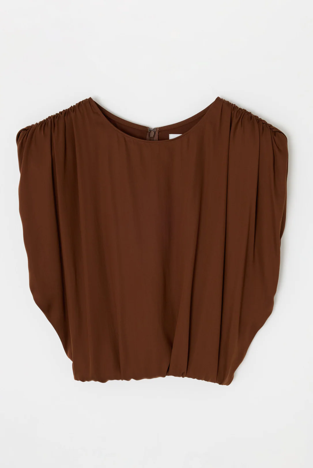 Satin Shell Cap Top - Image 9