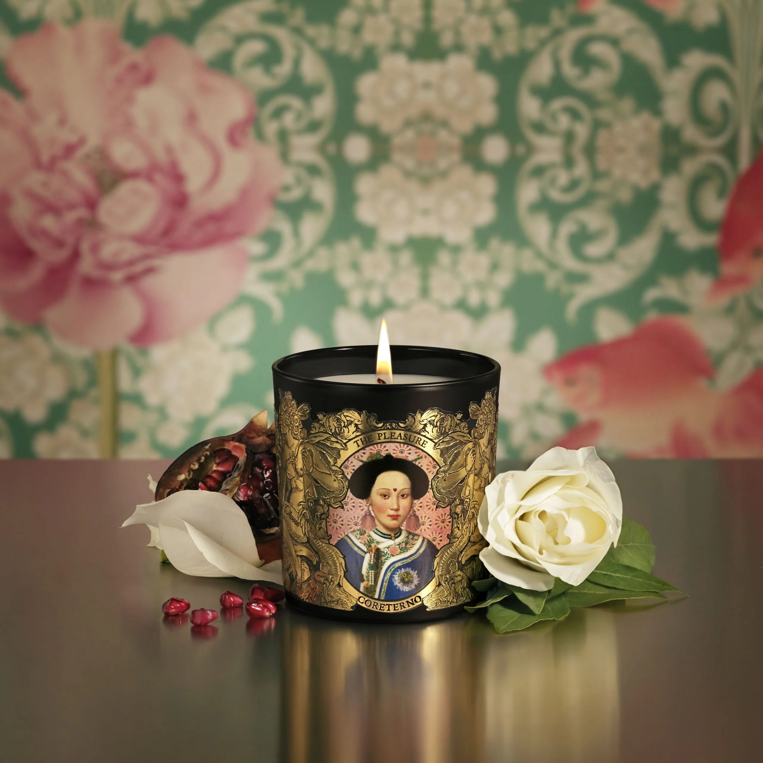 Scented Candle Gold Label - Image 5