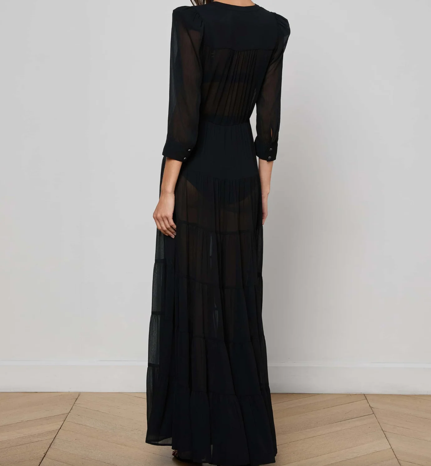 Seraphina Tiered Maxi Dress - Image 3