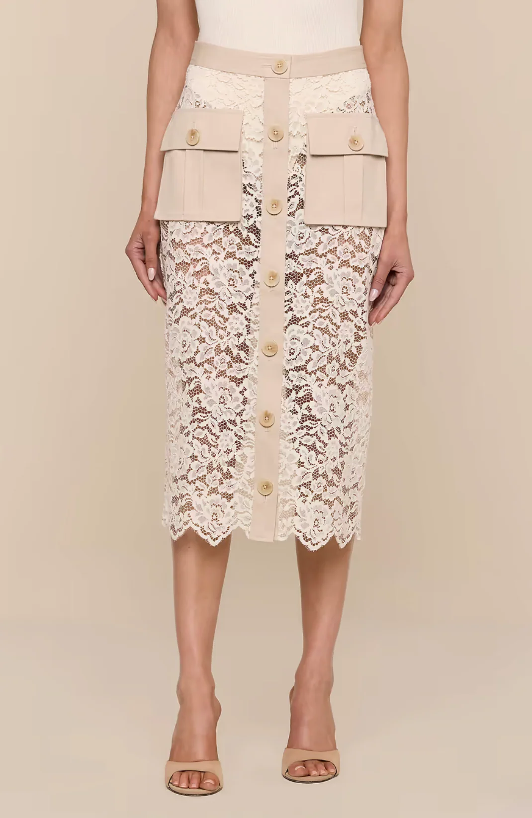Shae Below Knee Skirt - Image 2