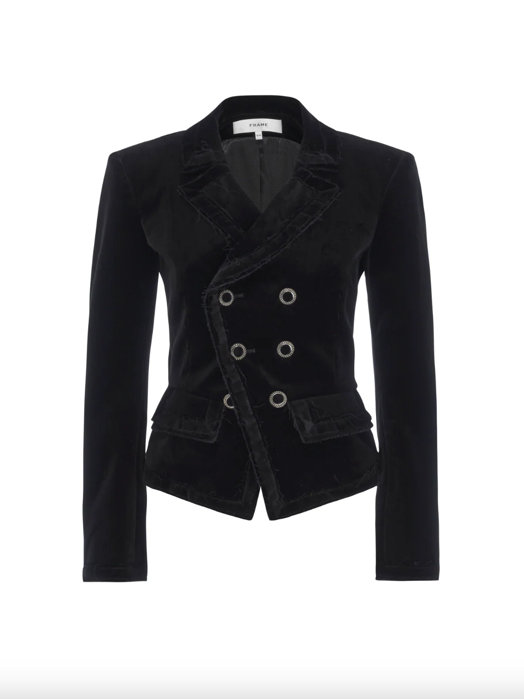 Shrunken Velvet Blazer - Image 2