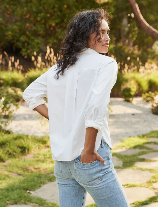Silvio Untuckable Button-Up Shirt Italian Cotton - Image 3