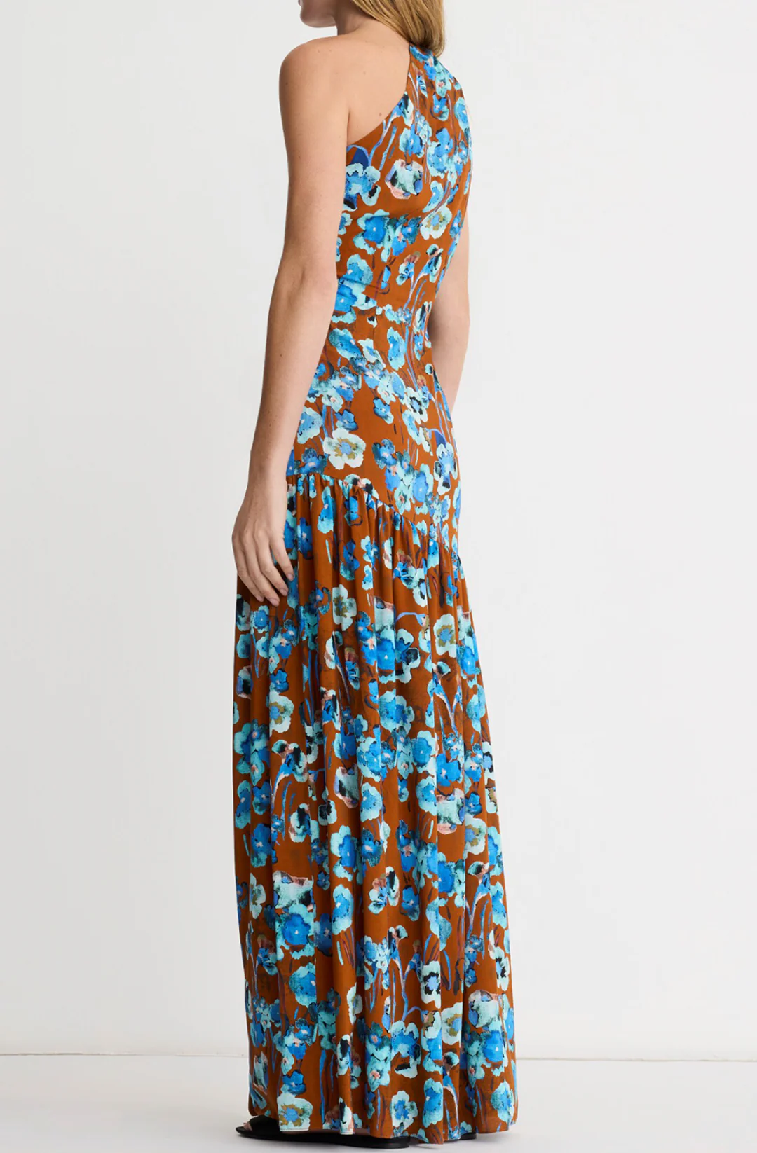 Single Shoulder Maxi Dress - Image 2