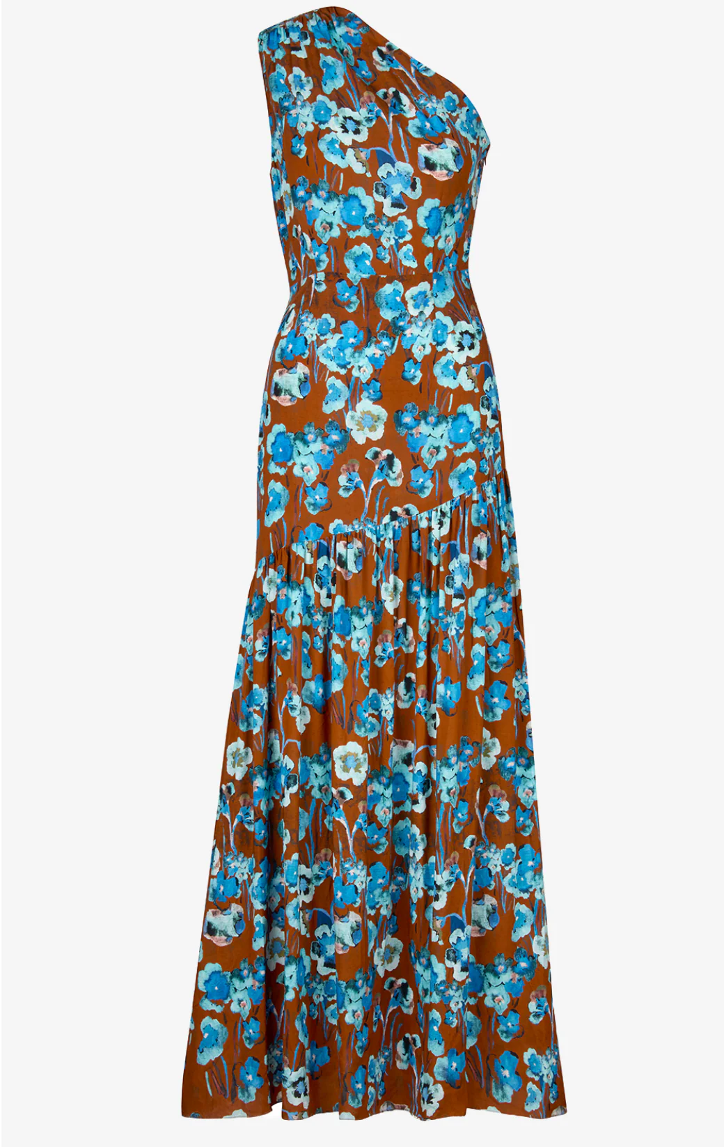 Single Shoulder Maxi Dress - Image 3