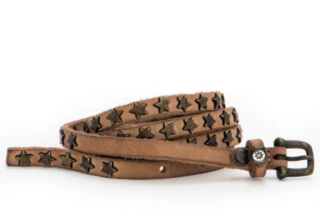 Skinny Belt with Star Studs - Image 4