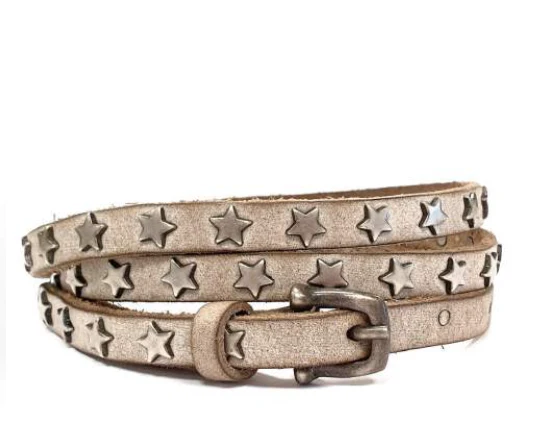 Skinny Belt with Star Studs - Image 5