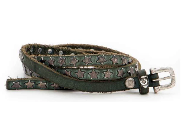 Skinny Belt with Star Studs - Image 6