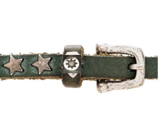 Skinny Belt with Star Studs - Image 7