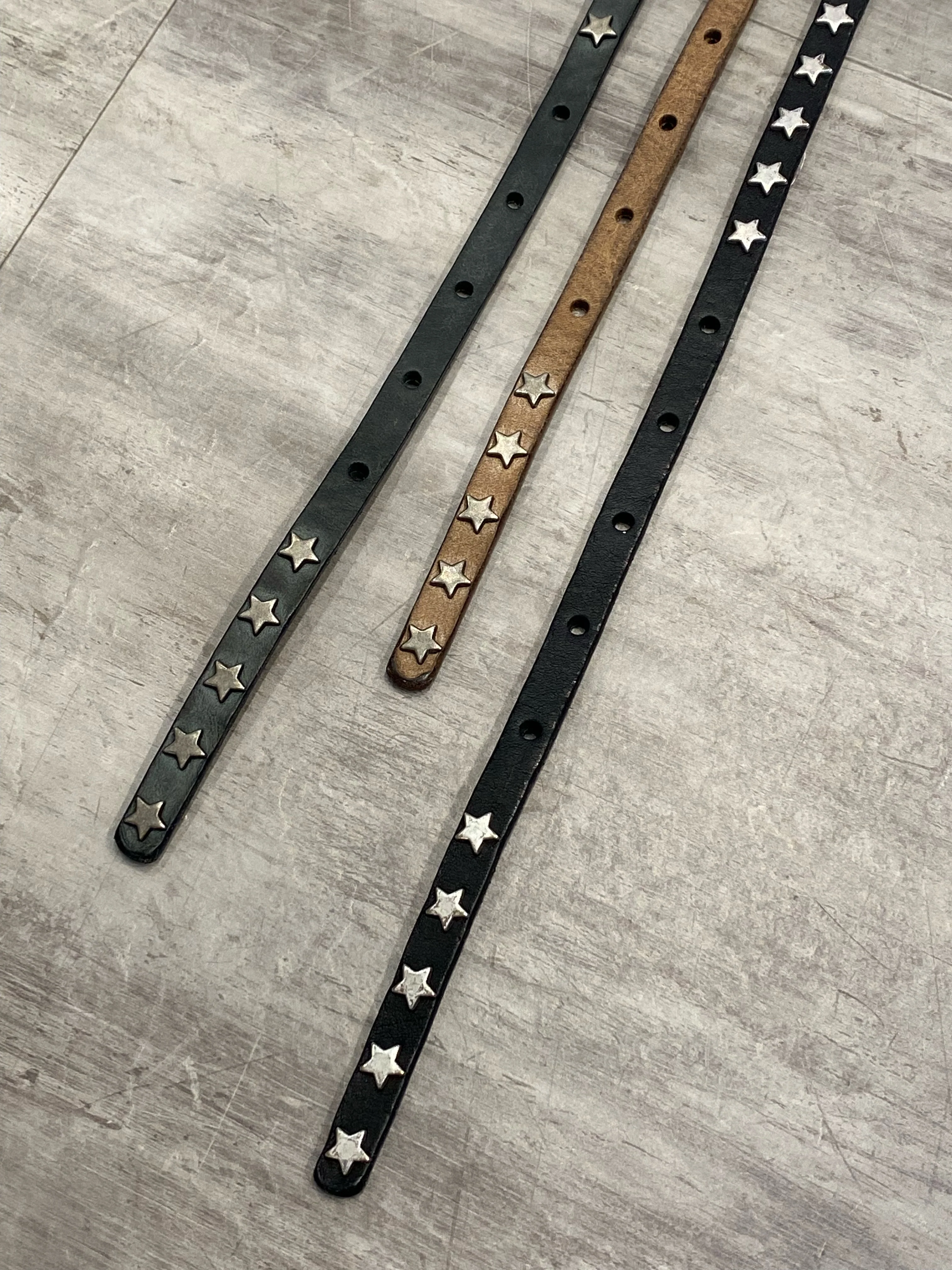 Skinny Belt with Star Studs - Image 8