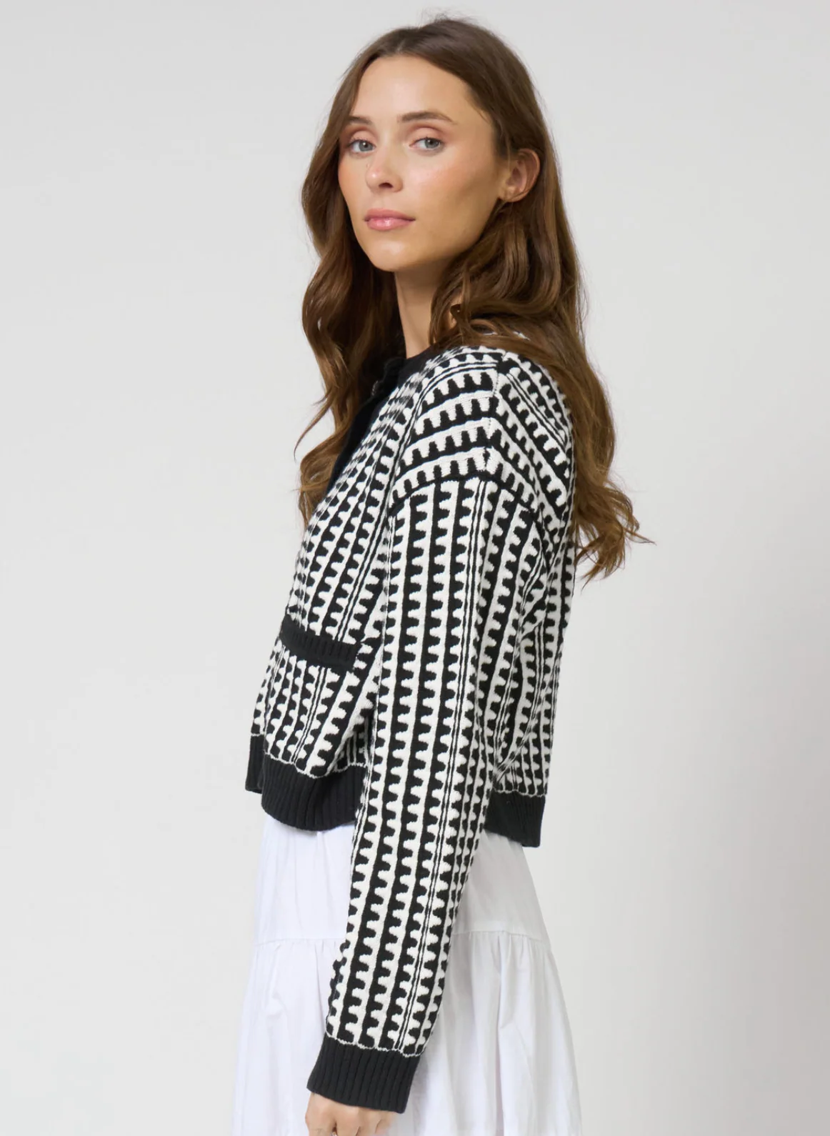 Skye Scallop Stitch Polo - Image 2