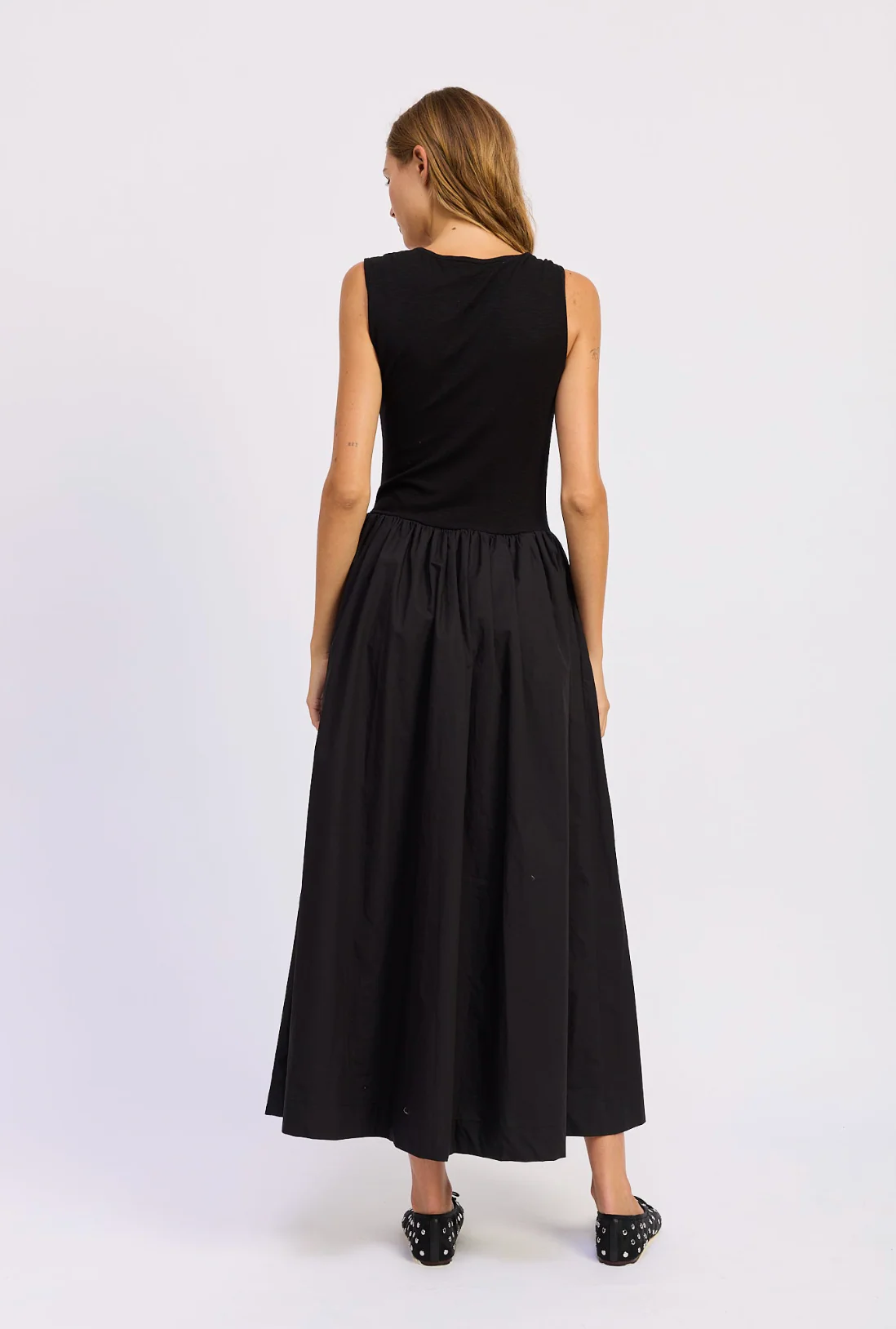 Sloane Mixed Media Maxi Dress - Image 4