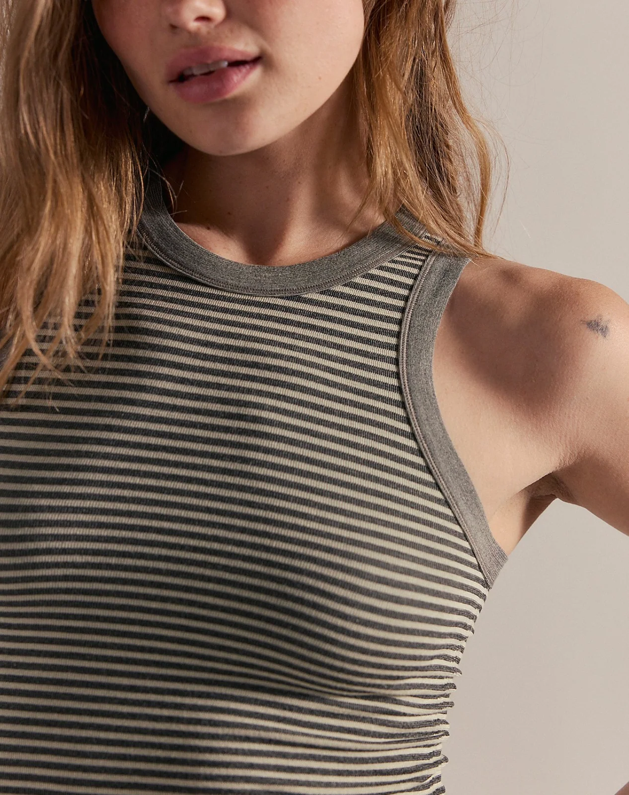So Soft Seamless Stripe Tank - Image 2