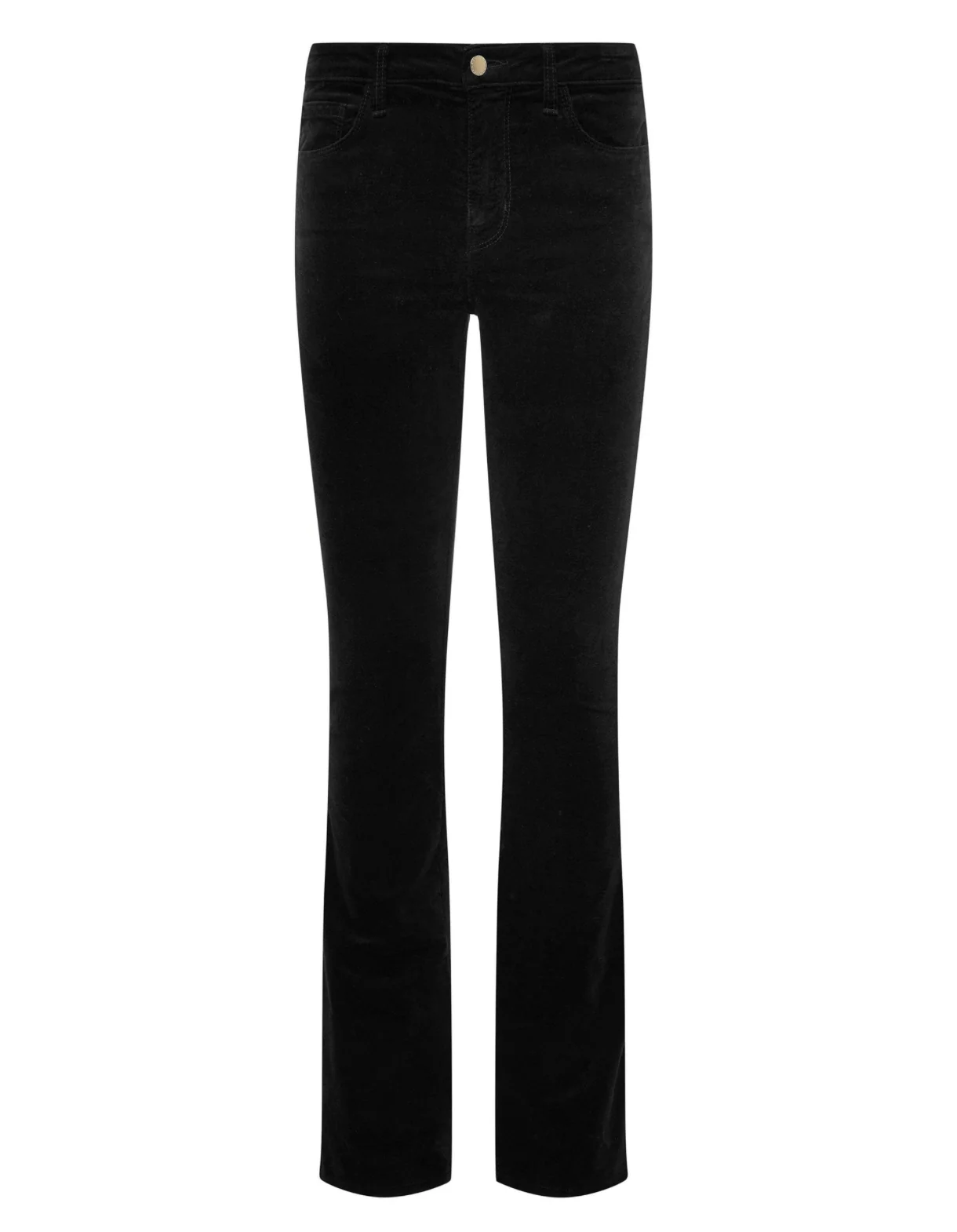 Stevie High Rise Velvet Straight - Image 10