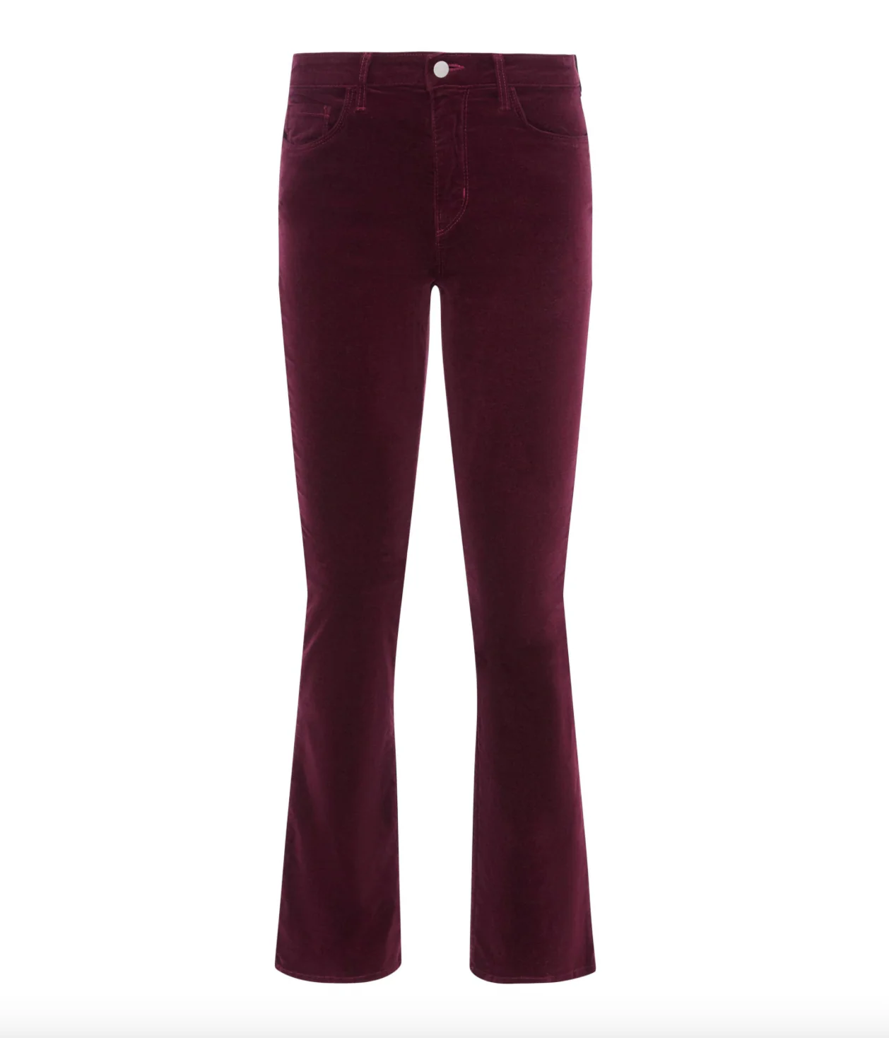 Stevie High Rise Velvet Straight - Image 15