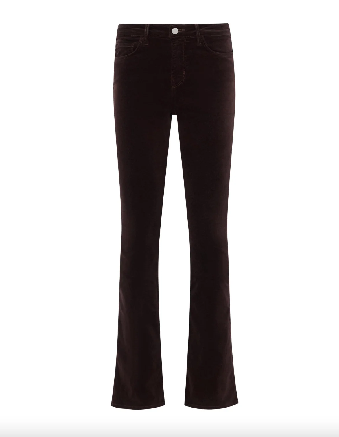 Stevie High Rise Velvet Straight - Image 18