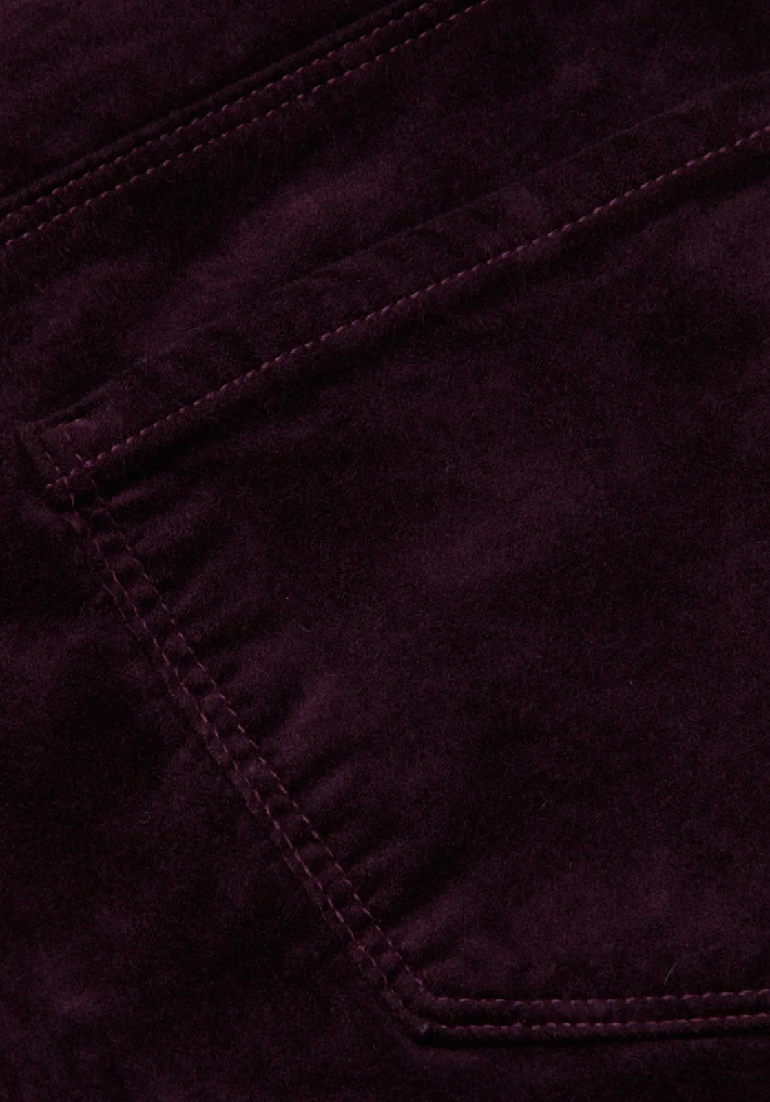 Stevie High Rise Velvet Straight - Image 28