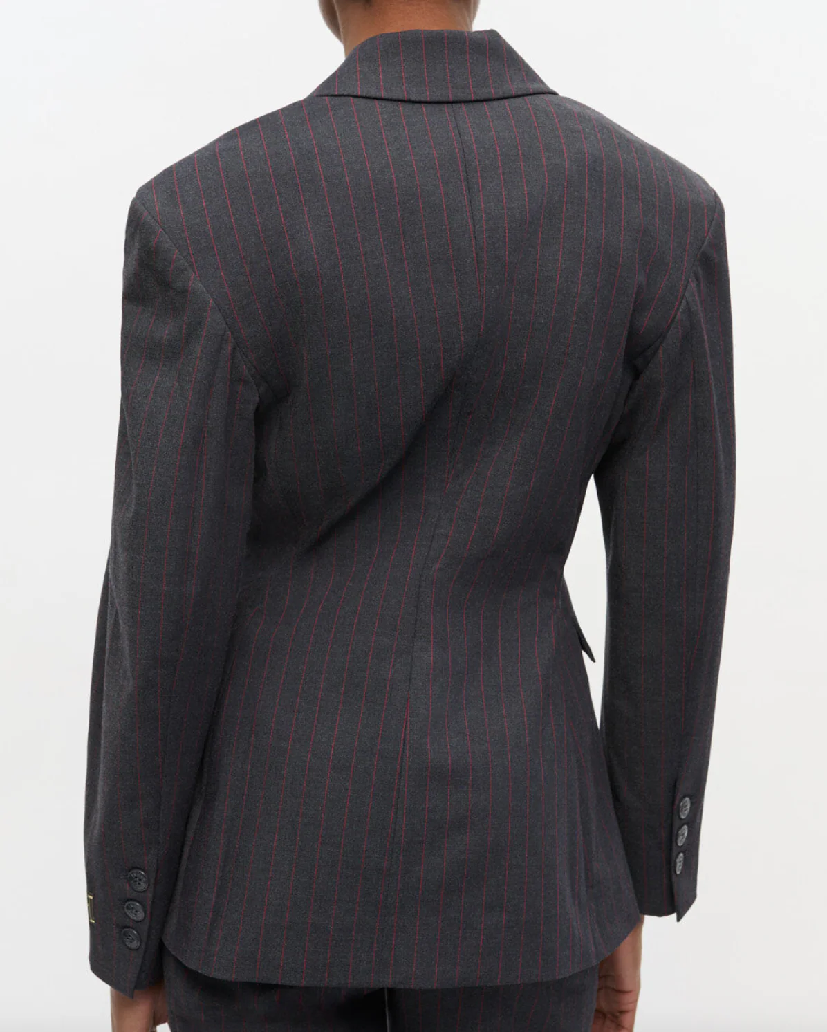Stretch Stripe Blazer - Image 4