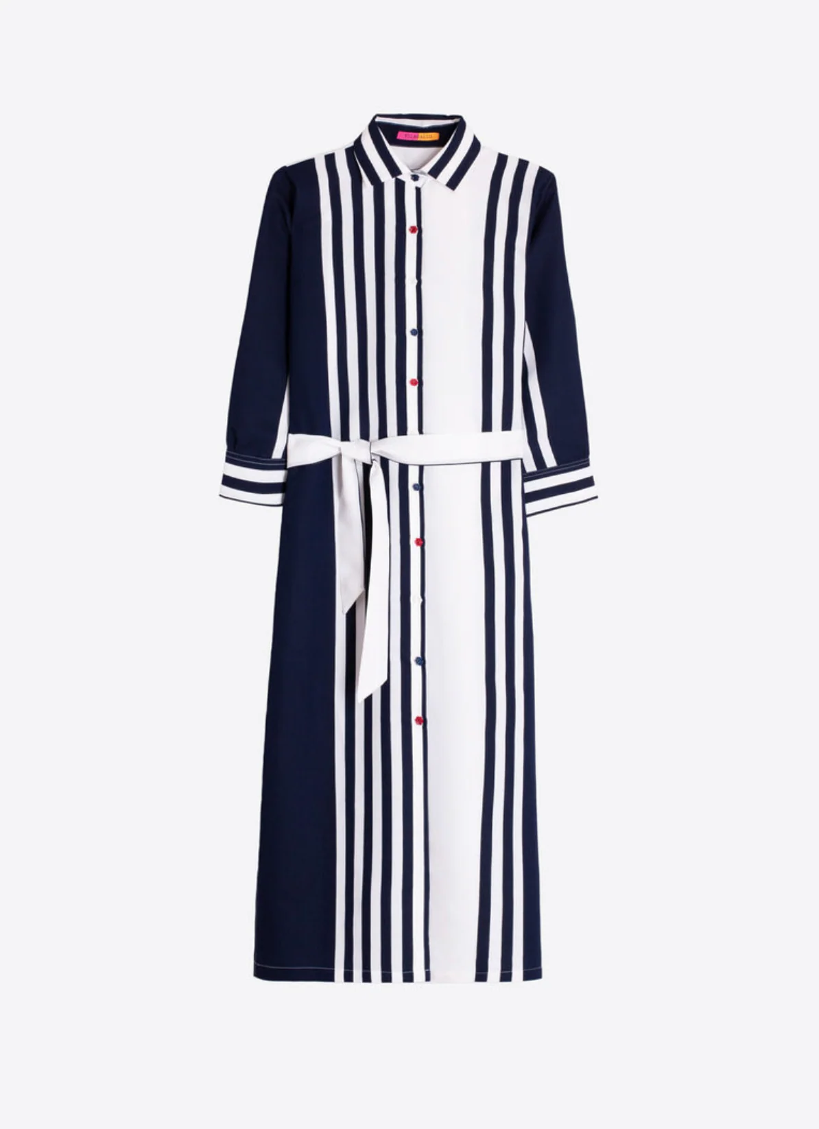 Striped Shirt Dress - Image 2