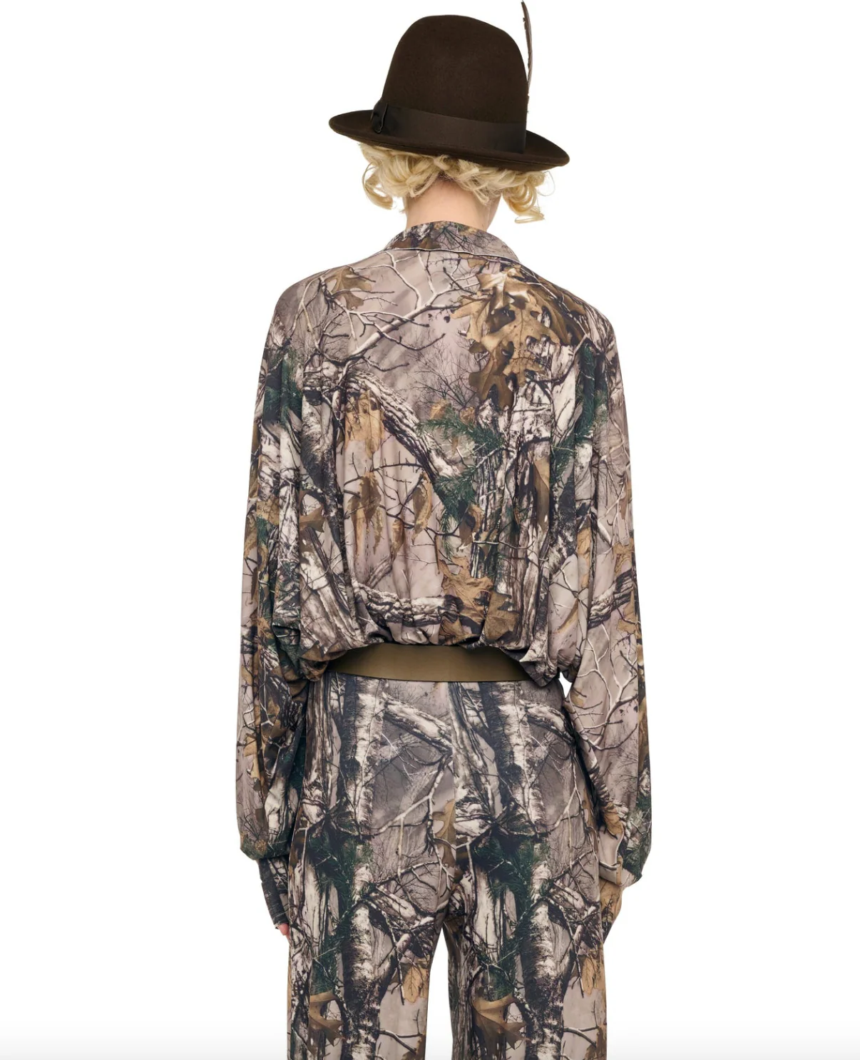 Super Oversized Boyfriend Shirt Bodysuit - Image 3