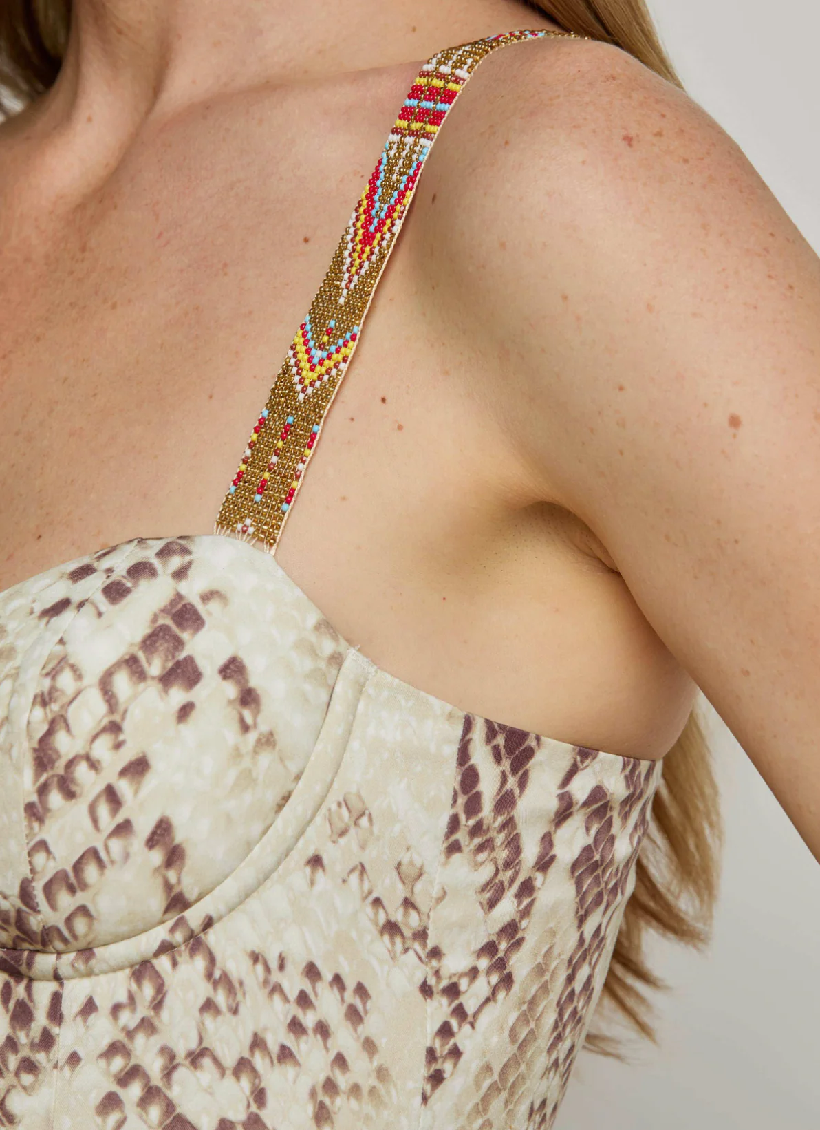 Sutton Beaded Strap Maxi Dress - Image 3