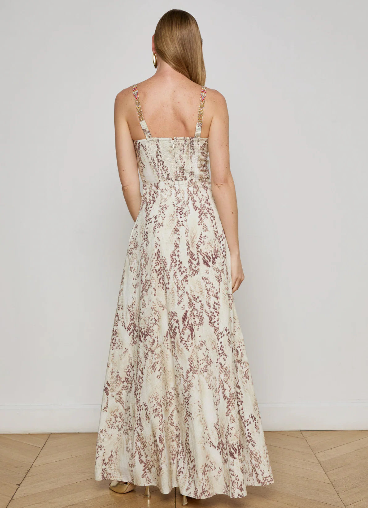 Sutton Beaded Strap Maxi Dress - Image 4