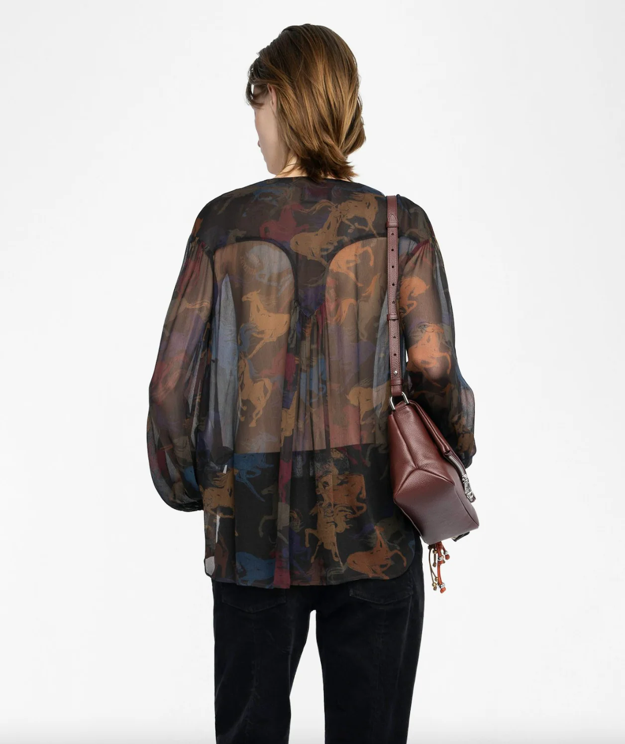 Tamela Horses Blouse - Image 5