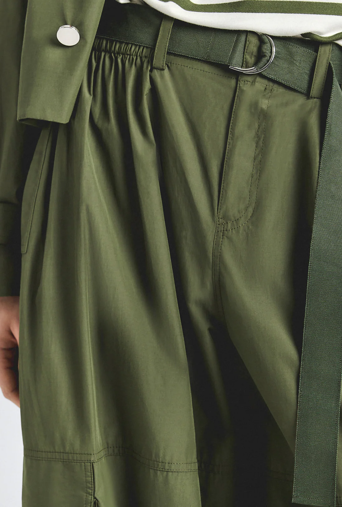 Tamsin Poplin Balloon Cargo Pant - Image 2
