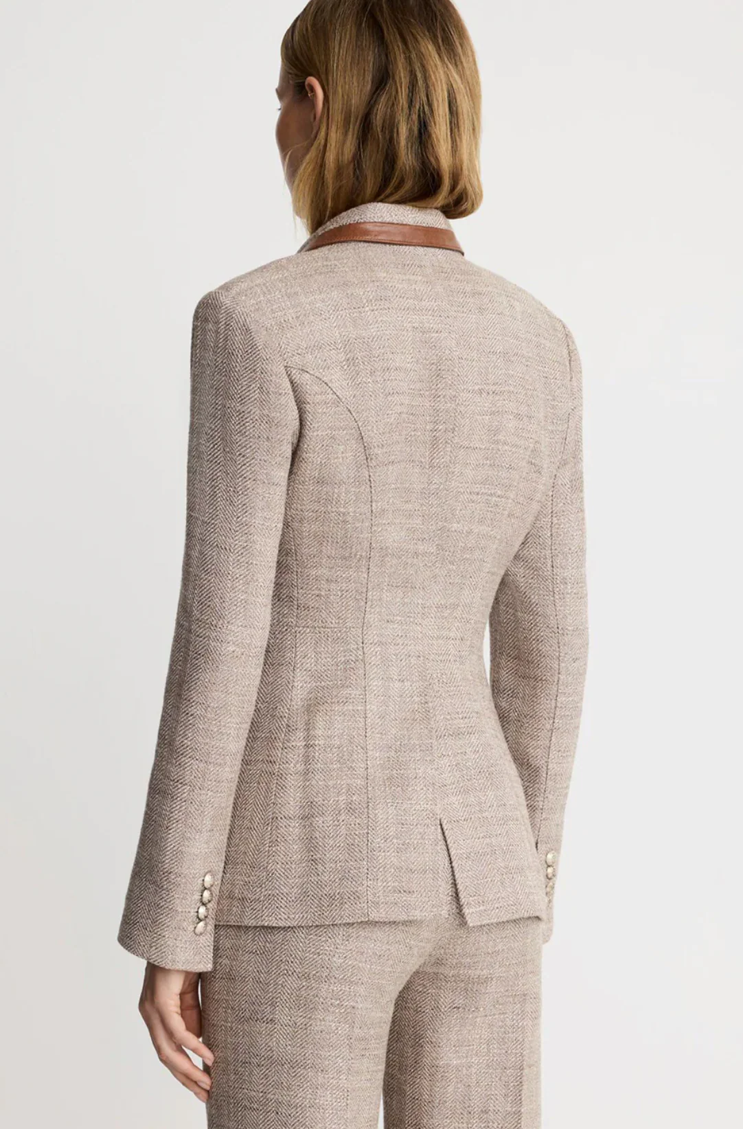 Taped Seamed Blazer - Image 4