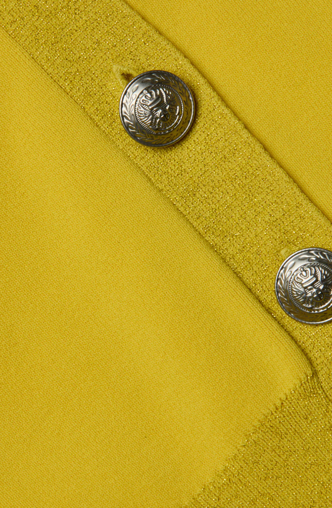 Taya Cropped V-Neck Cardigan - Image 3
