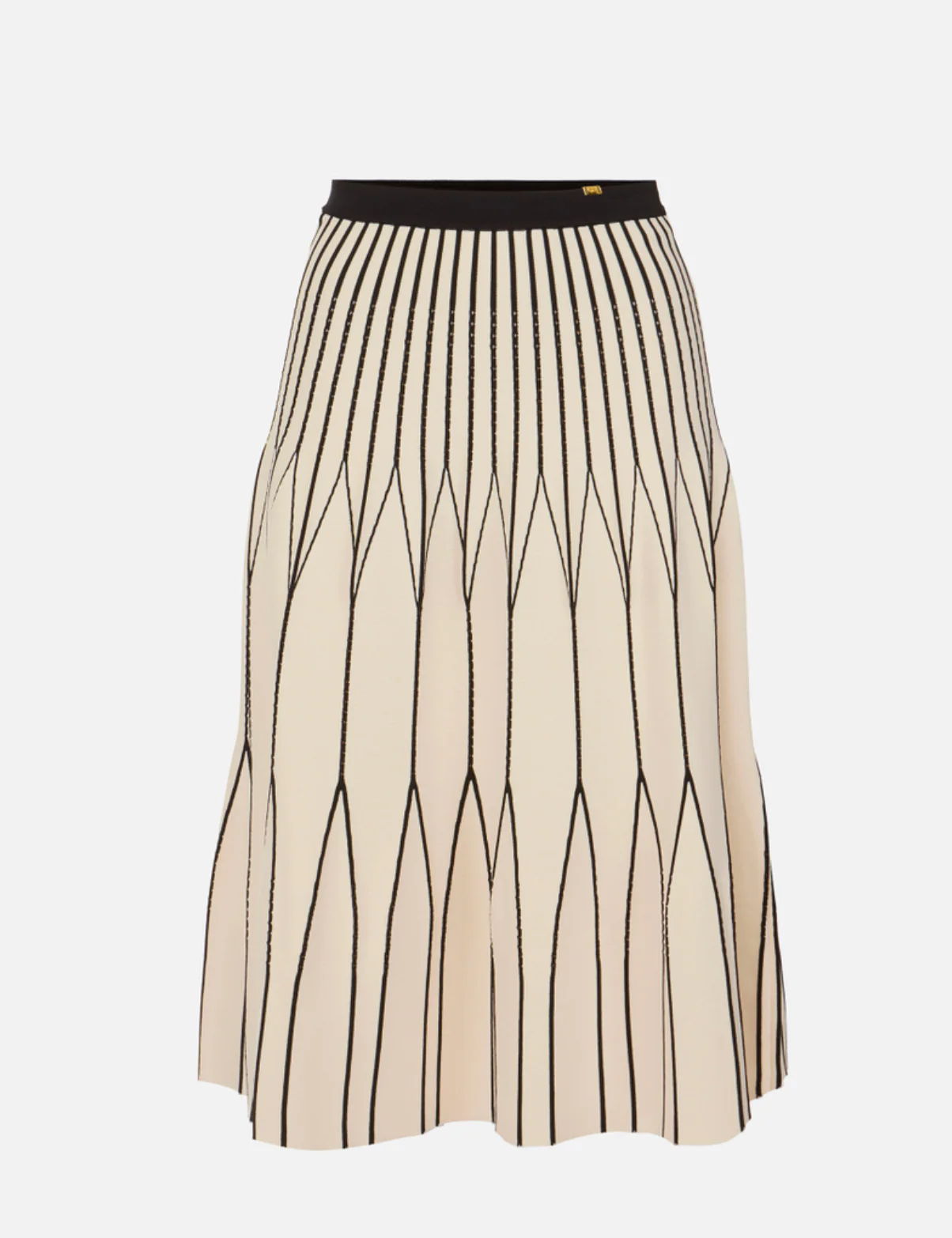 Textured Tulip Midi Skirt - Image 4