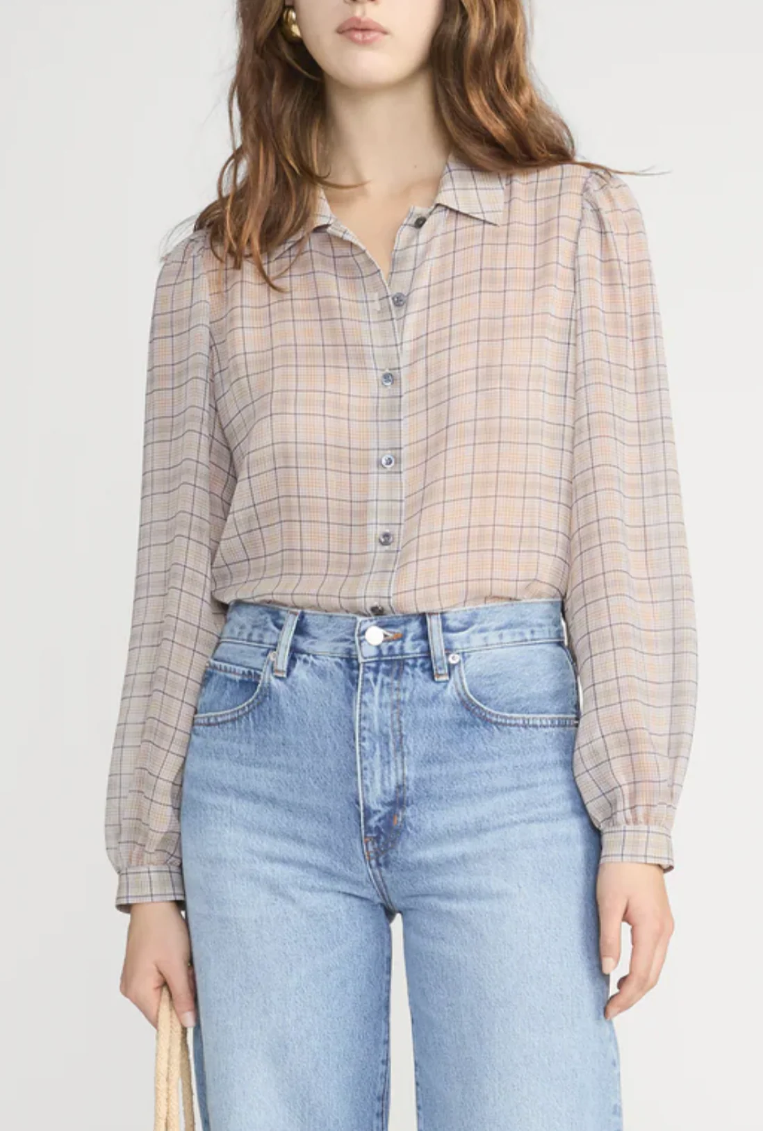 The Plaid Staple Blouse - Image 2
