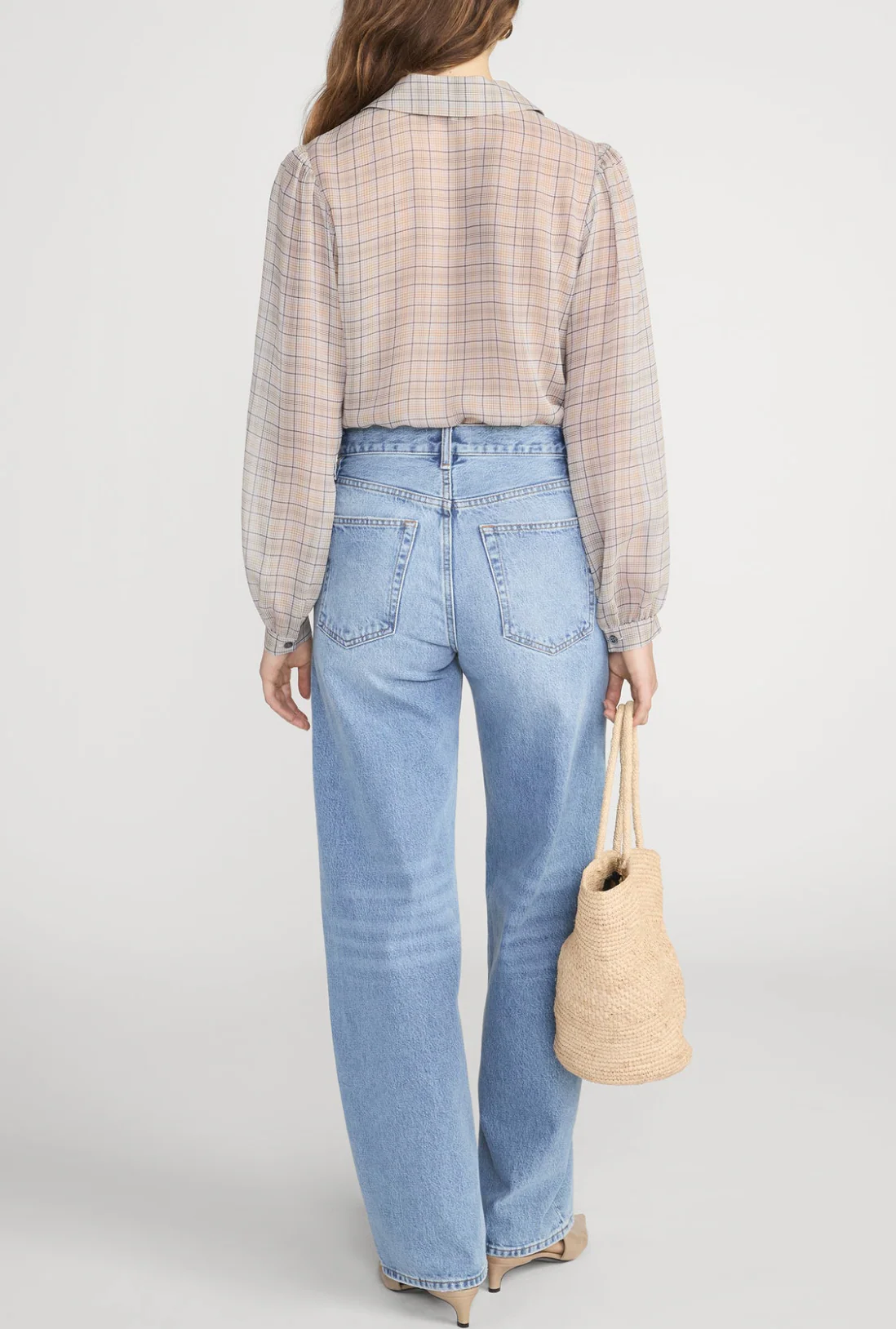 The Plaid Staple Blouse - Image 5
