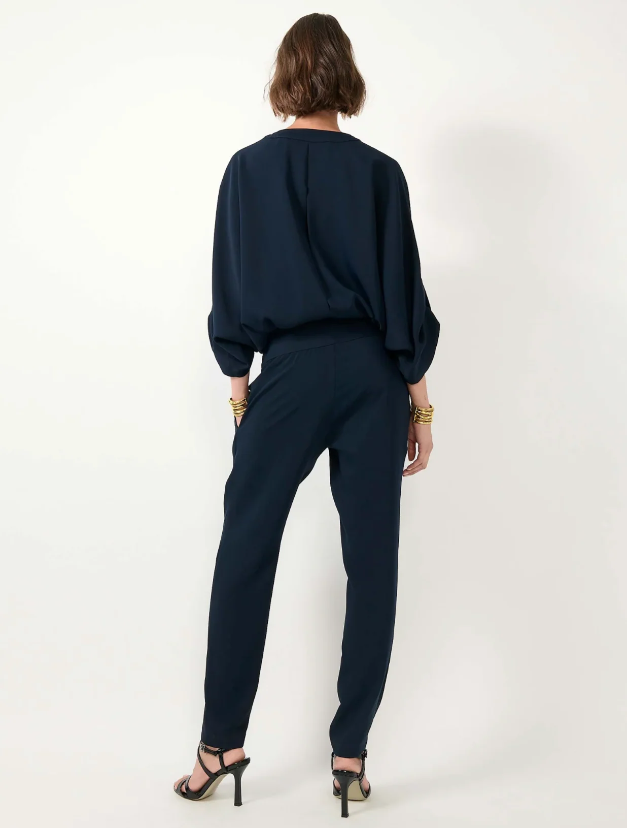 Tie Neck Jumpsuit - Image 4