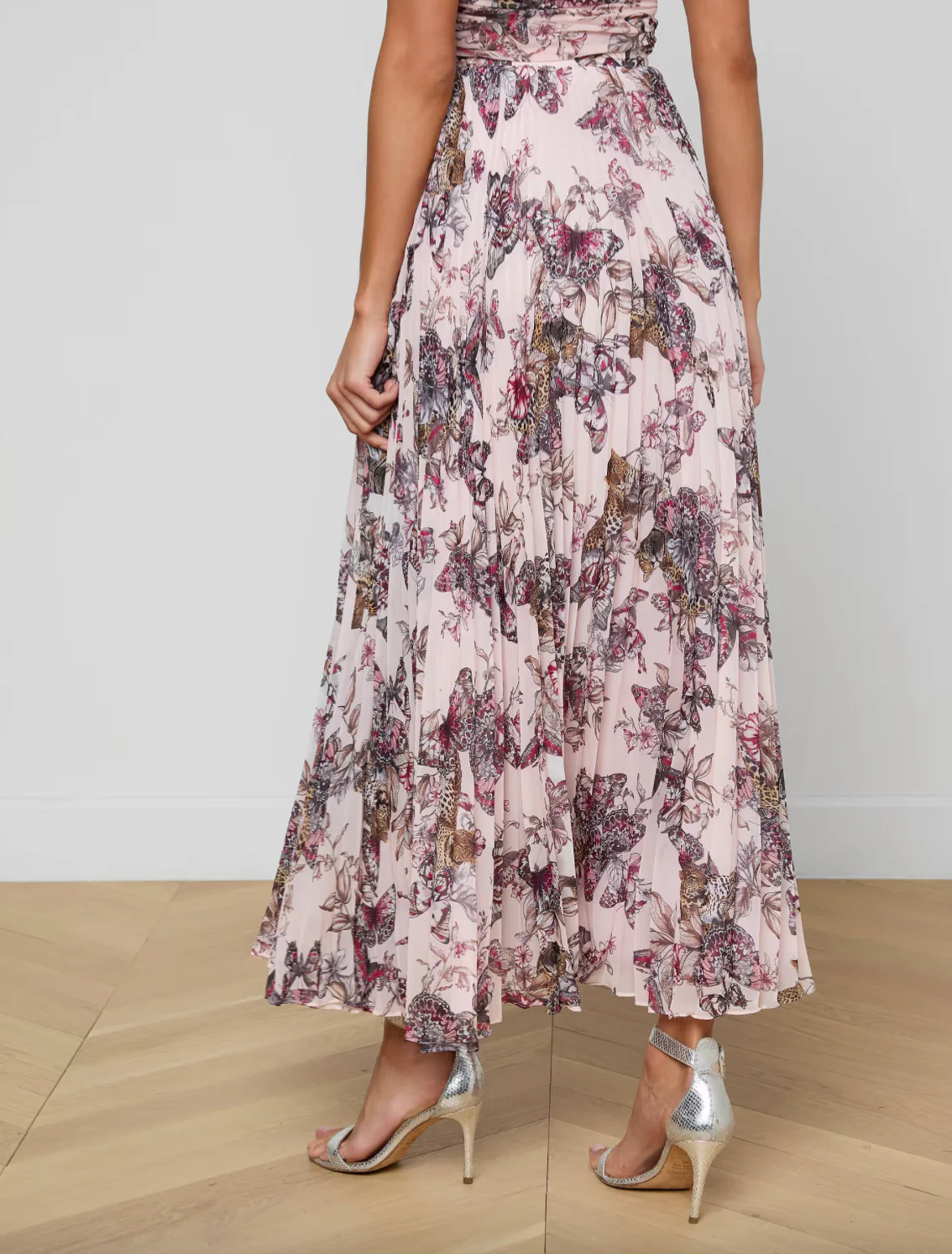 Torin Pleated Maxi Skirt - Image 4
