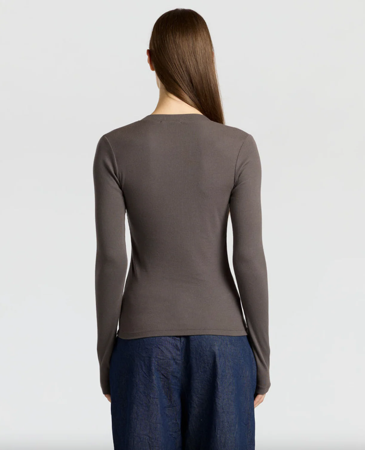 Verona Long Sleeved Henley - Image 10