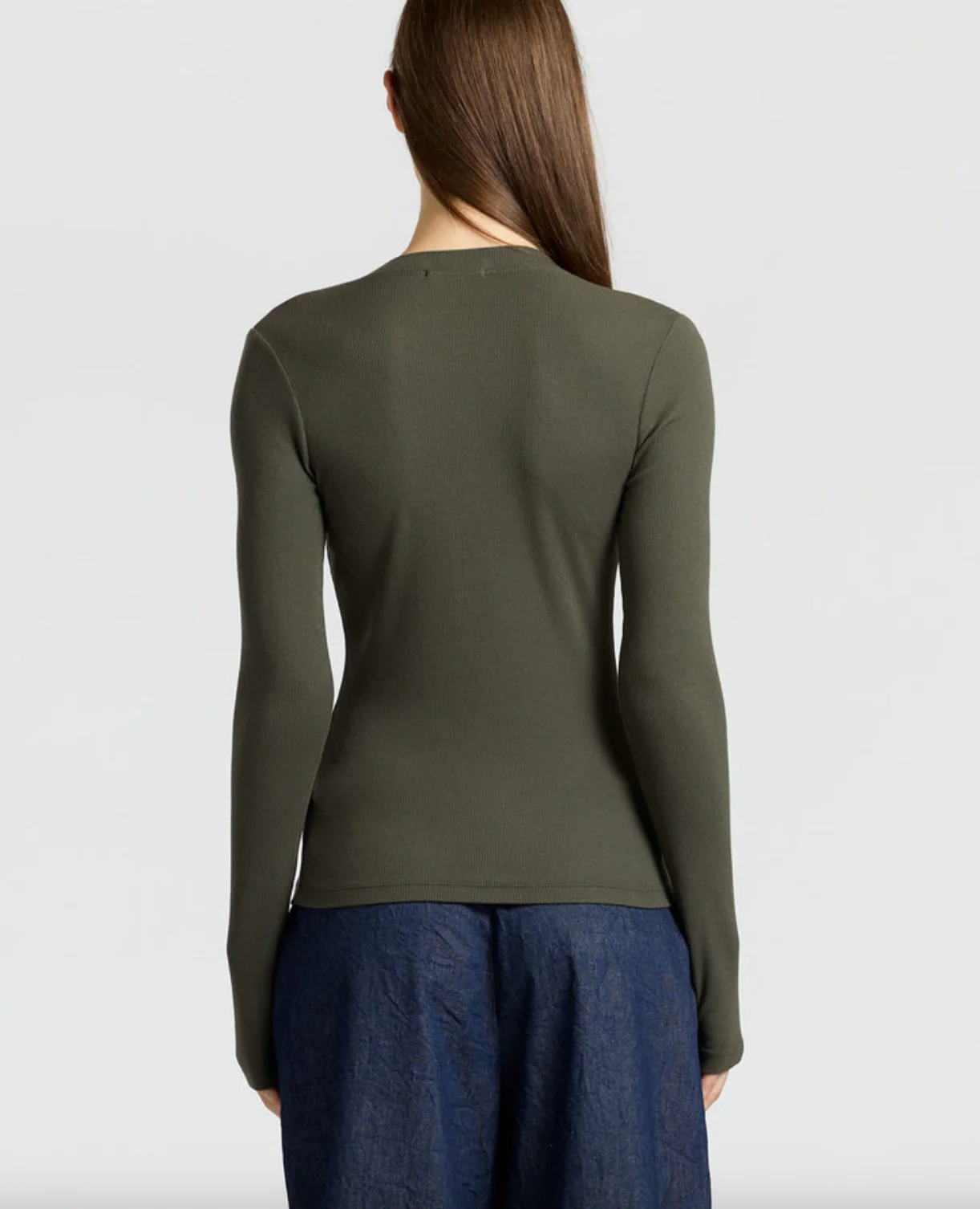 Verona Long Sleeved Henley - Image 7