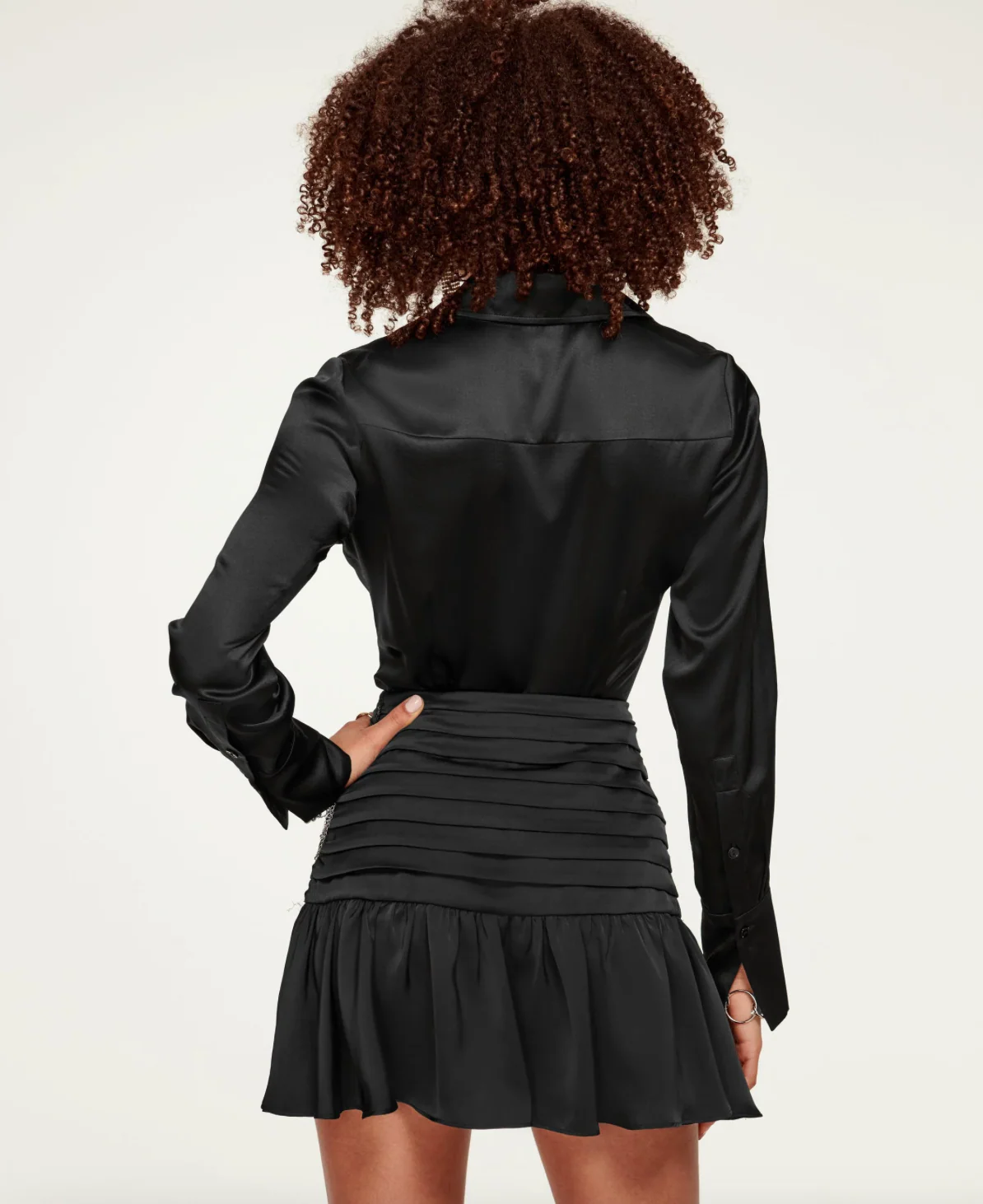 Victoria Stretch Silk Blouse - Image 4