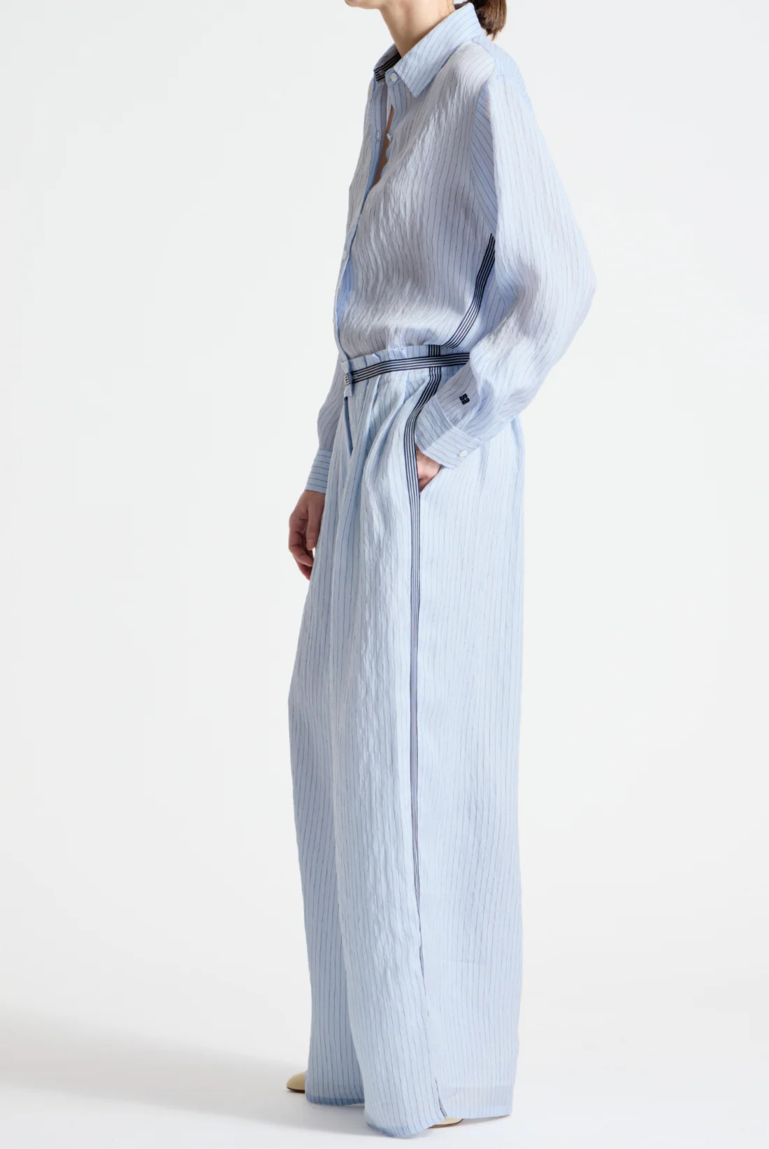 Wilson Pinstripe Pant - Image 3